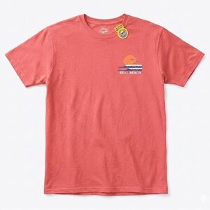 Seal Beach Coral Short-Sleeve Graphic T-Shirt-M
